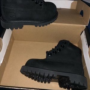 Infant black timberlands
